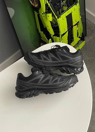 Мужские кроссовки salomon xt-6 softground lt adv black 41-42