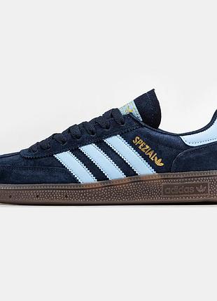 Женские кроссовки adidas spezial handball blue 41