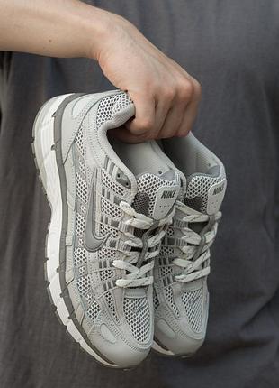 Мужские кроссовки nike p-6000 grey 40-41