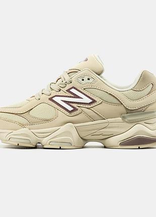 Женские кроссовки new balance 9060 beige 37