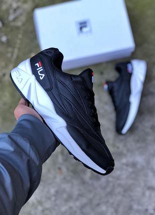 Мужские кроссовки fila venom black 40-41-44
