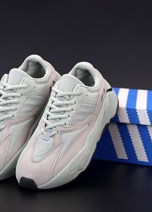 Женские кроссовки adidas yeezy boost 700 grey 36-38