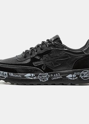 Мужские кроссовки premiata nous black 40-41-42