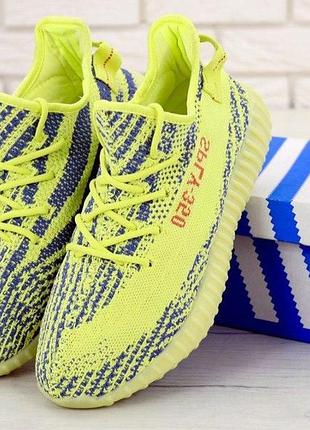 Мужские кроссовки adidas yeezy boost 350 v2 yellow 43