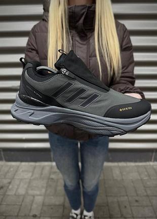 Чоловічі зимові термо кросівки для туризму adidas odyssey, зимове туристичне термо взуття адідас для чоловіків 43