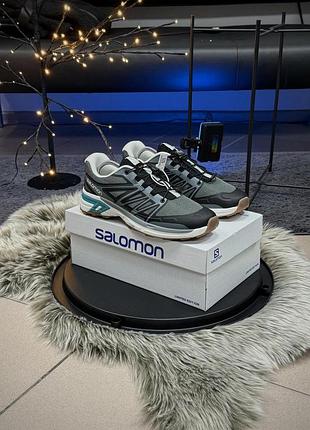 Мужские туристические кроссовки salomon xt весна осень, мужская демисезонная обувь для туризма соломон 42