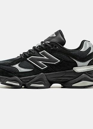 Мужские кроссовки new balance 9060 black grey 40