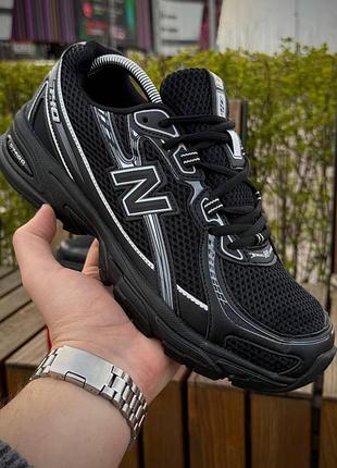 Мужские черные летние кроссовки new balance 740, повседневные стильные мужские кроссовки нью баланс 43