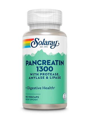 Панкреатин solaray pancreatin 1300 90 капсул
