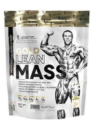 Гейнер kevin levrone gold lean mass 1 кг snickers | для набора массы и роста мышц