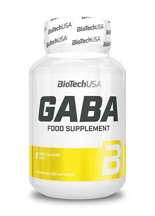 Gaba biotech gaba 1000 mg 60 caps | для сна и нервной системы