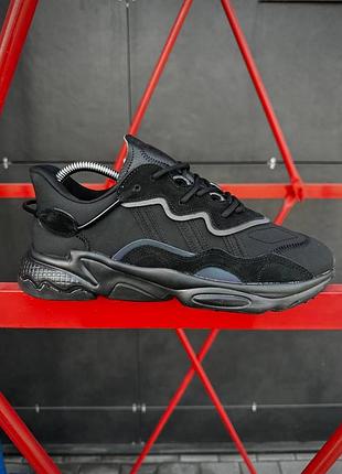 Мужские демисезонные кроссовки adidas ozweego, стильные молодежные кроссы, модные современные кроссовки 43