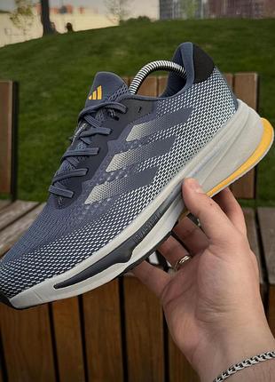 Мужские спортивные кроссовки adidas supernova, мужские кроссовки для бега, мужские легкие кроссовки адидас 43