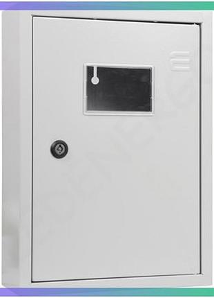 Корпус учета металлический light 12 модулей 3фл, навесной ip31, серии ubox