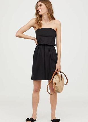 Платье h&m 120006*10 женск. черный s (154 297)