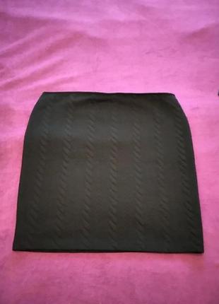 Классная фактурная юбка большого размера