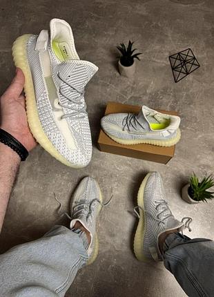 Мужские повседневные кроссовки adidas yeezy boost 350, молодежные мужские стильные кроссовки адидас изи буст 42