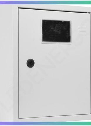 Корпус учета металлический light 12 модулей 1фл, навесной ip31, серии ubox