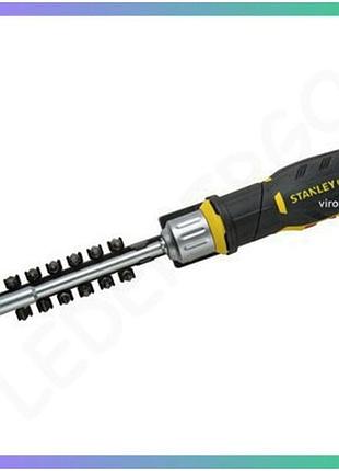 Реверсивна викрутка з тріщаткою stanley fatmax 12 змінних вставок для ремонту та монтажу