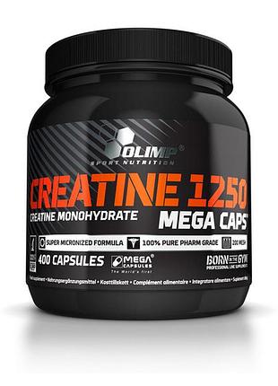 Креатин olimp creatine mega caps 1250 400 caps | для силы и выносливости