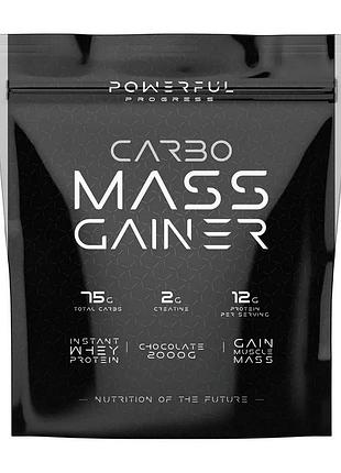 Гейнер powerful progress carbo mass gainer 2 кг ice cream | для набора массы