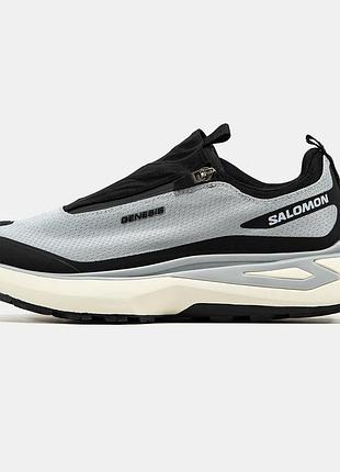 Мужские кроссовки salomon odyssey grey black 42