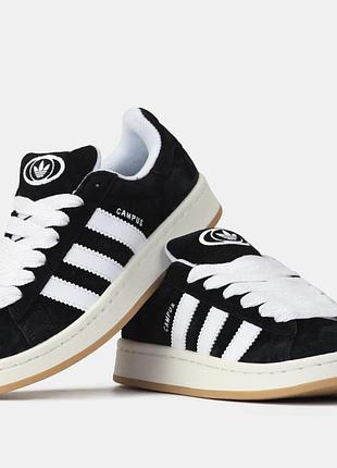 Чоловічі кросівки adidas campus 00s black white 40-44-45
