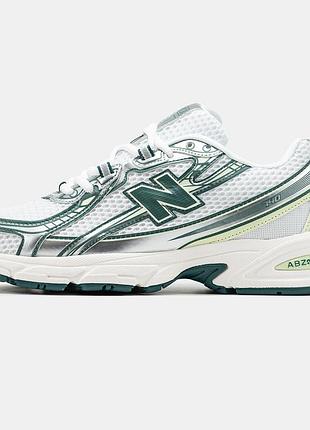 Женские кроссовки new balance 740v2 green white 37-38-41