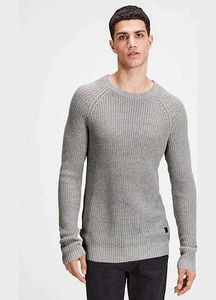 Свитер jack & jones 12128326*62 мужск. светло/серый xl (148 881)