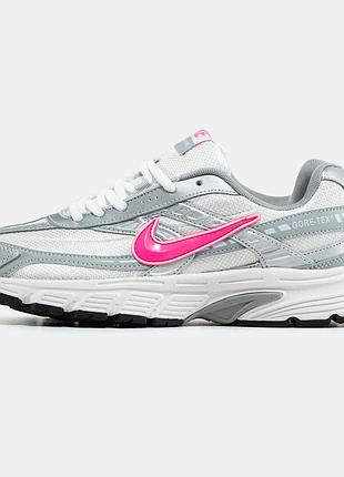 Женские кроссовки nike initiator gore-tex white grey pink 36-37-38-39-40-41