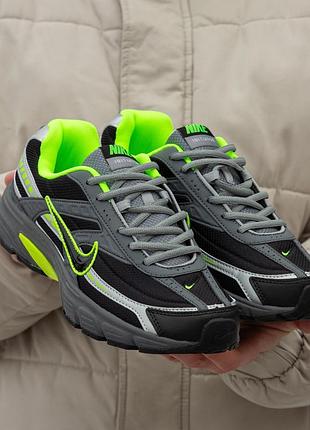 Мужские кроссовки nike initiator black green 41-42-43-44-45