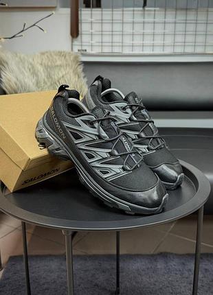 Мужские черные спортивные термо кроссовки salomon xt-6 thermo, туристические зимние кроссовки для мужчин 43