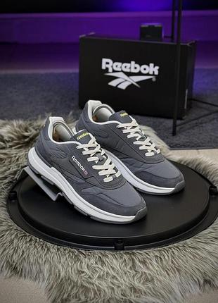 Мужские текстильные кроссовки reebok classic, мужские повседневные кроссовки, мужские спортивные кроссовки 43