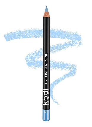 Карандаш для глаз kodi professional eyeliner pencil 03e голубой