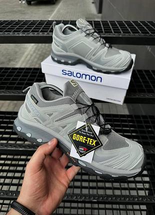 Мужские термо кроссовки salomon xa pro street, водонепроницаемые мужские зимние кроссовки соломон 45