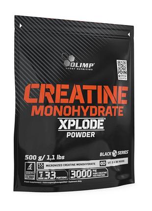 Креатин olimp creatine monohydrate xplode 500 г lemon | для силы и выносливости