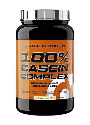 Казеин scitec nutrition 100% casein complex 920 г belgian chocolate | медленный белок для восстановления