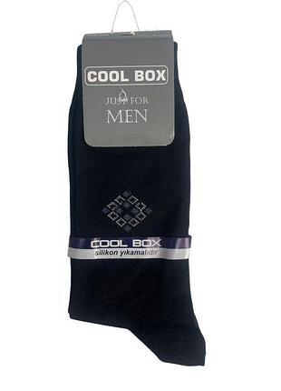 Носки cool box 00-3007*10 мужск. черный б/р (187 840)