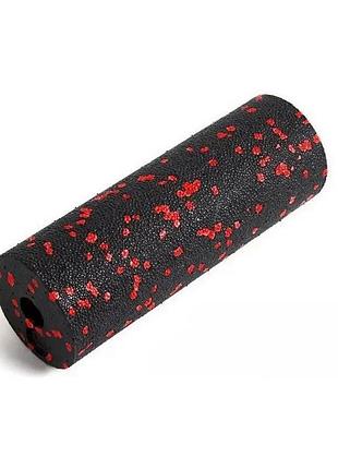 Массажный ролик powerplay mini yoga roller pp4346 red 15x5,3 см | для восстановления мышц