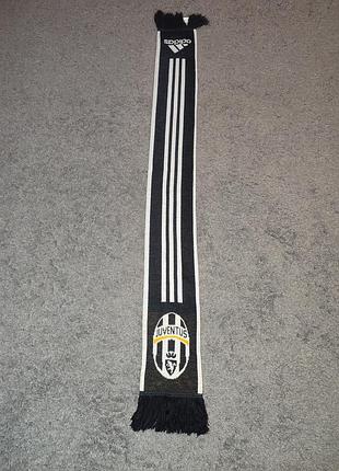 Футбольний шарф juventus fc «le zebre» (adidas). ювентус.