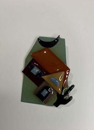 Брошка вінтаж біжутерія сша