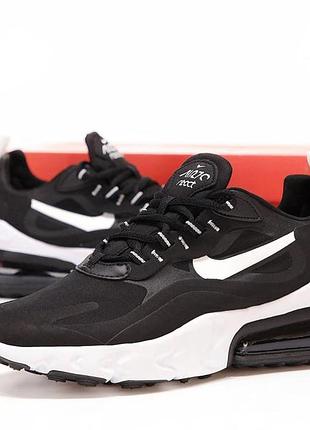 Кроссовки nike air max 270 react черно-белые 42