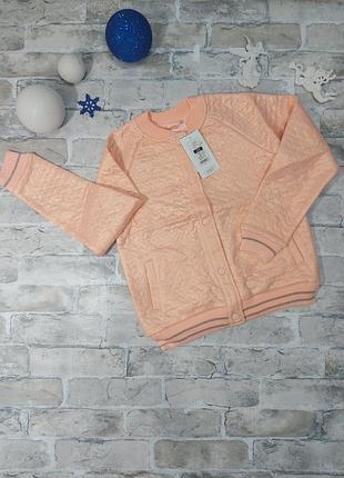 Стильный бомбер для девочки