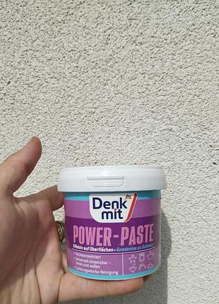 Універсальна паста для чищення denkmit power-paste 320 г – засіб від жиру, нагару та бруду