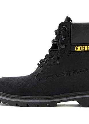 Ботинки caterpillar winter мужские черные зимние 42