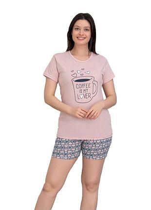 Пижама шорты и футболка u6827 xl