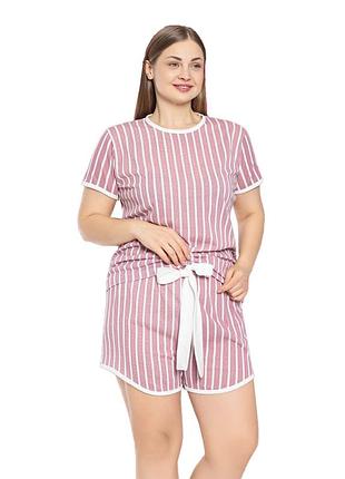 Пижама шорты и футболка p1453 2xl