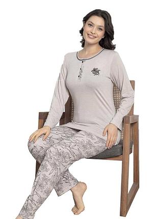 Піжама жіноча трикотажна pg1323 xxl