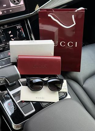 😎 gucci black/black gg1550sk 001 53/18/145 53/18/145