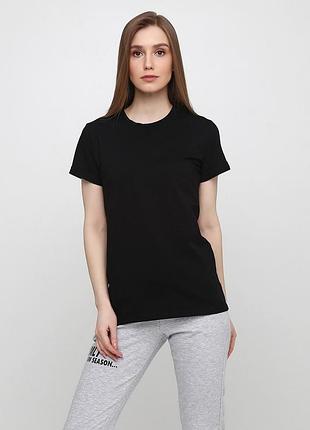 Футболка жіноча мальта 25ж441-24 xl чорна (2901000255644)